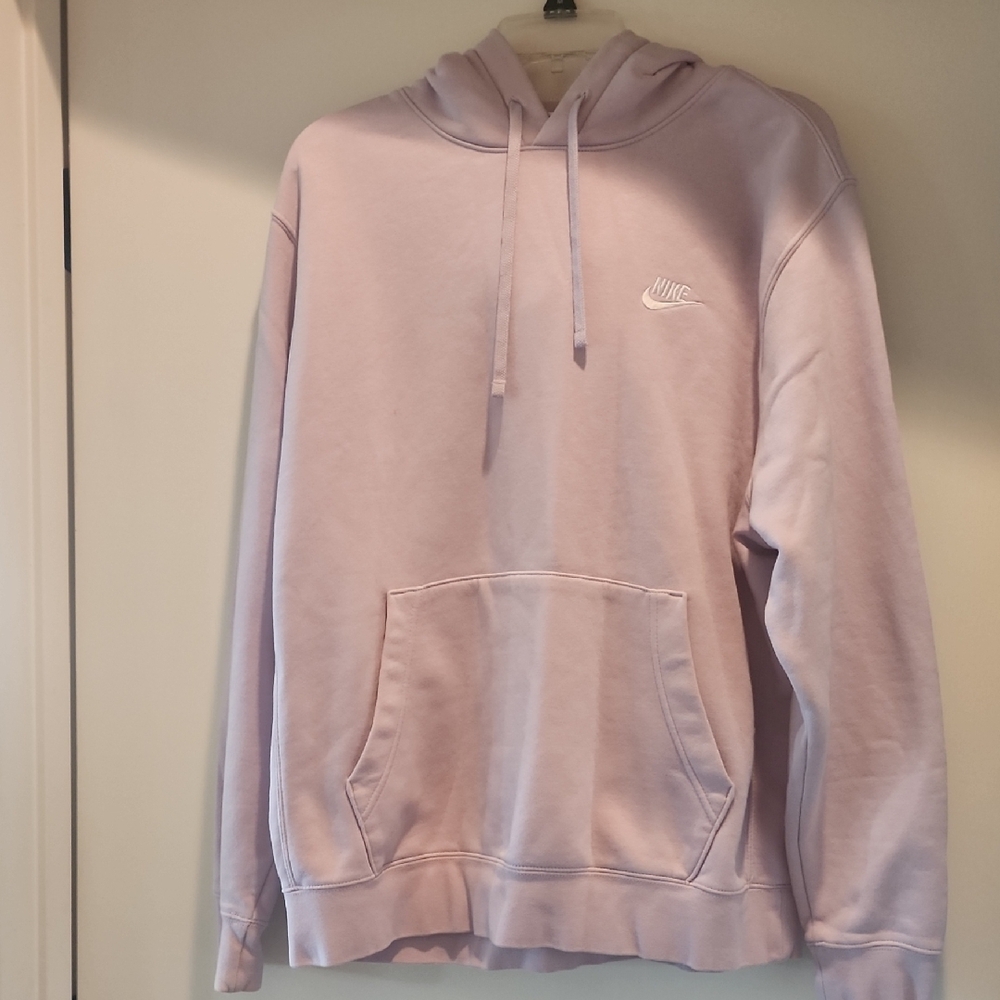 Nike Men's Pink Hoodie